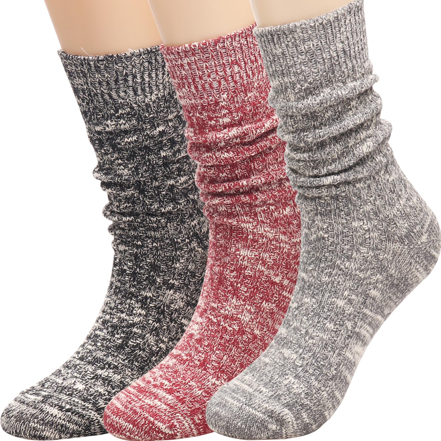 TINTAO Boot Socks for Women,Women's Winter Thick Warm Socks Cozy Crew Socks Gift Socks,size (5-9),#1309
