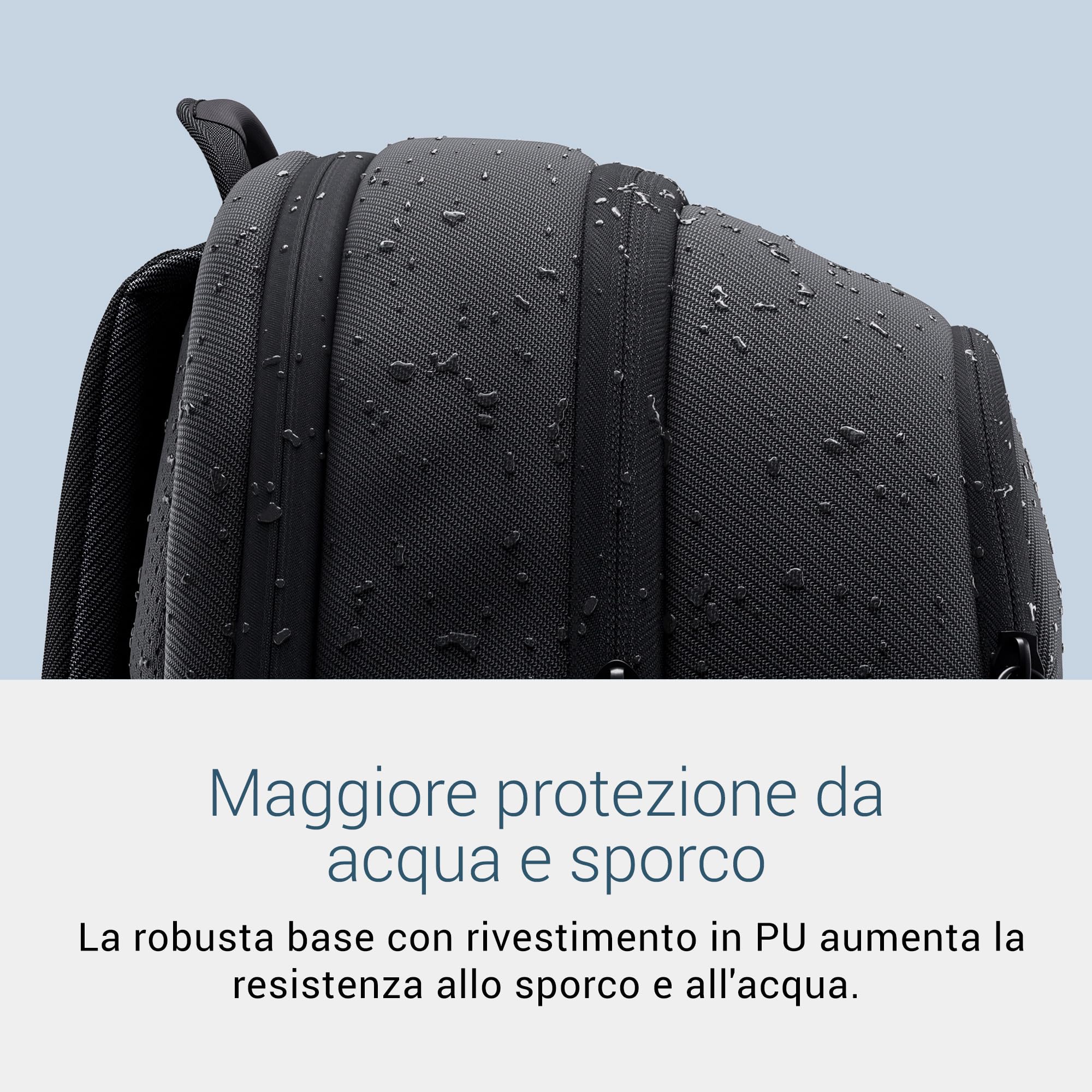 Dell Pro EcoLoop Zaino CP5626, per Notebook 14"-16", 23L, 53% Materiali Riciclati, Scomparto Imbottito, Interno Antigraffio, Cerniere Impermeabili, Nero