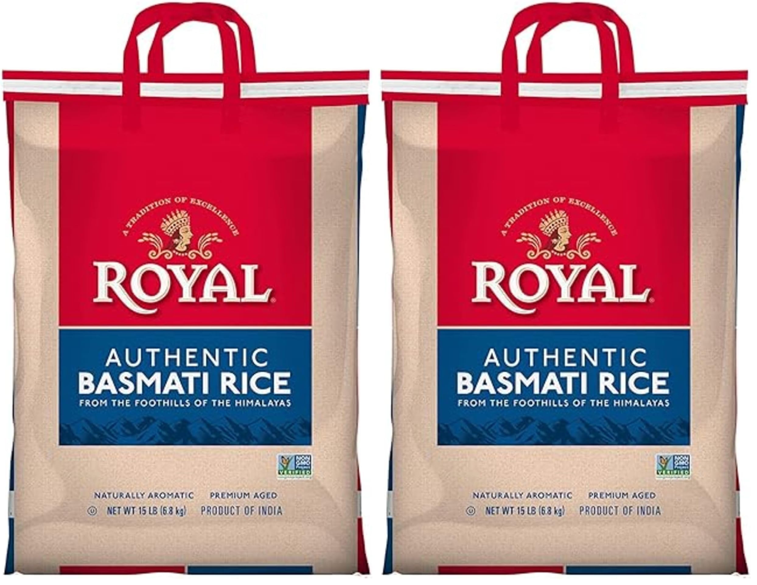 38% Off Royal Basmati White Rice 30 lbs Bundle