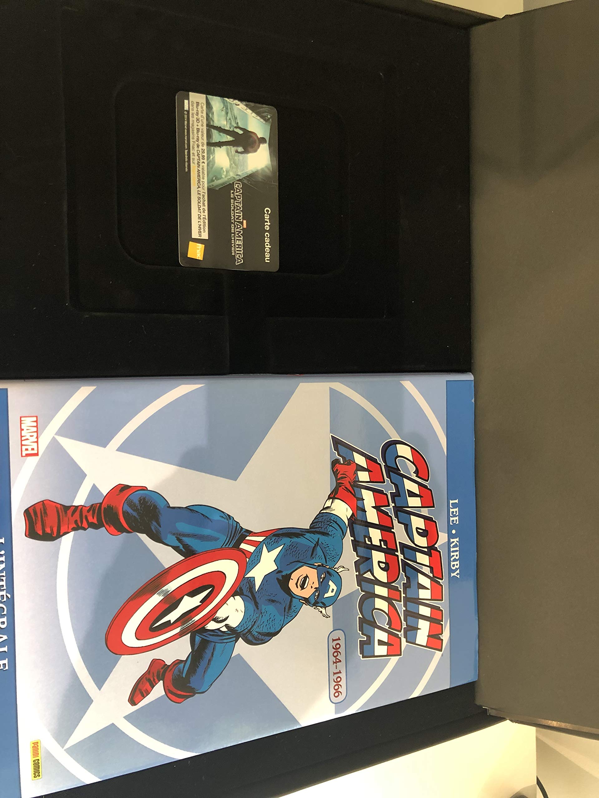 COFFRET CAPTAIN AMERICA LE SOLDAT DE L'HIVER EDITION LIMITEE ET NUMEROTEE A 1000 EXEMPLAIRES