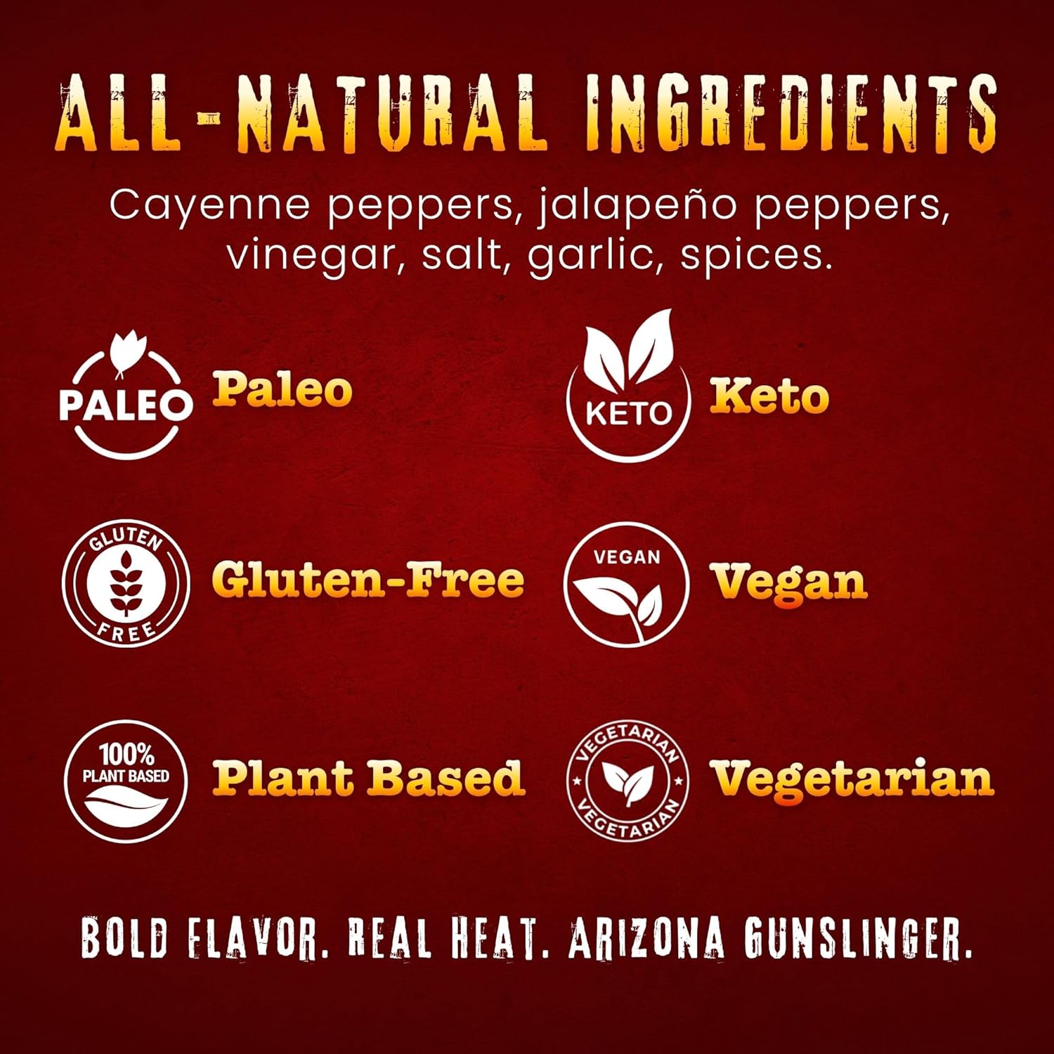 Arizona Gunslinger Hot Sauce - 3 Variety Gift Pack (15 Oz)