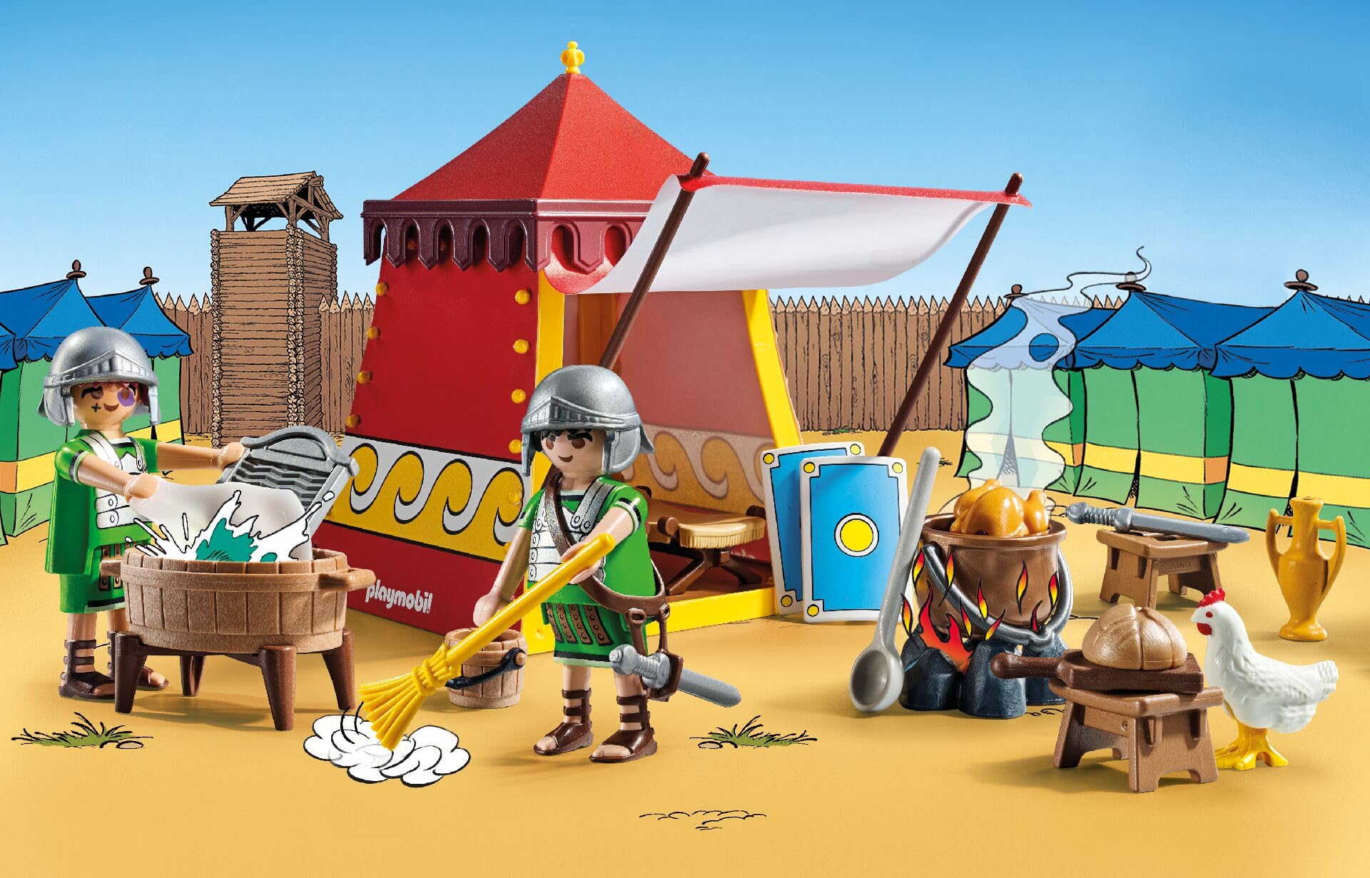 Amazon.com: Playmobil collection Asterix and Obelix, Legionnaires