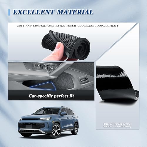 Vista 61 de BIBIBO Alfombrillas con ranura para puerta de automóvil Accord 2023 2023 2024, almohadillas de ranura para puerta de Honda Accord 2023 2024