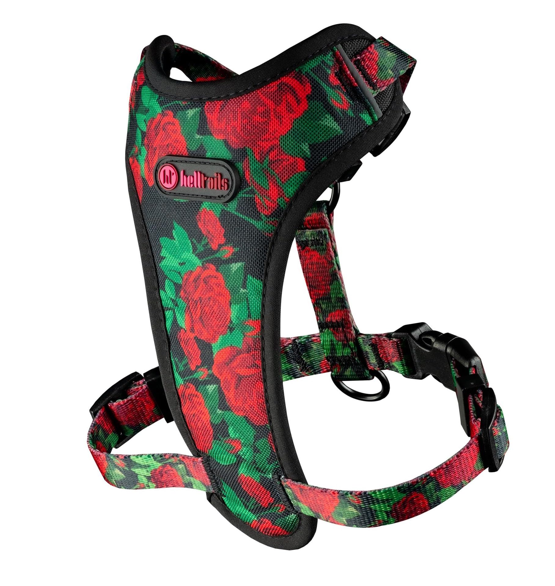 Harnais pour petit chien anti traction et respirant réglable S