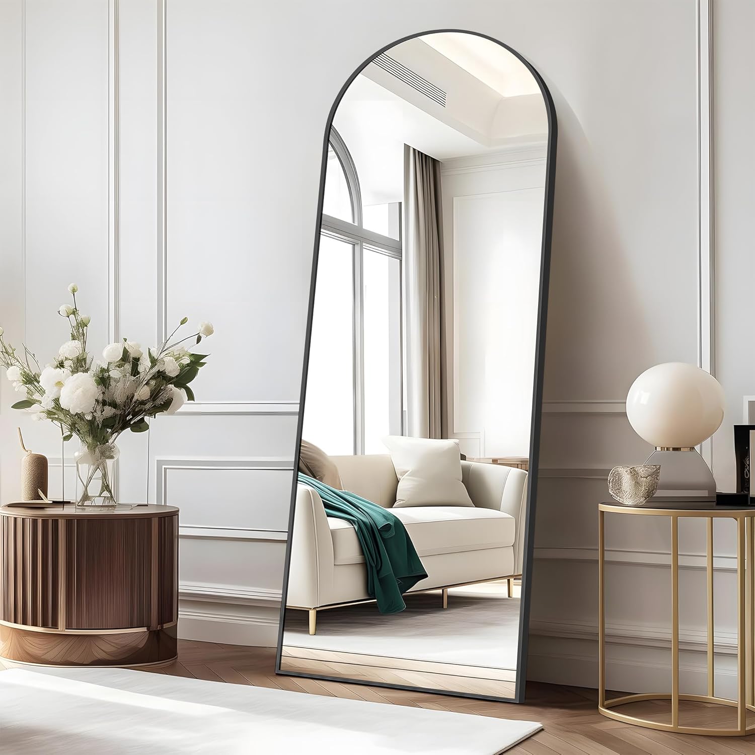 Miroir De Table Rectangulaire Avec Support En Bois Et Métal - Miroir Pivotant Pour Maquillage, Salle De Bain, Chambre - 21x16 Cm - 7