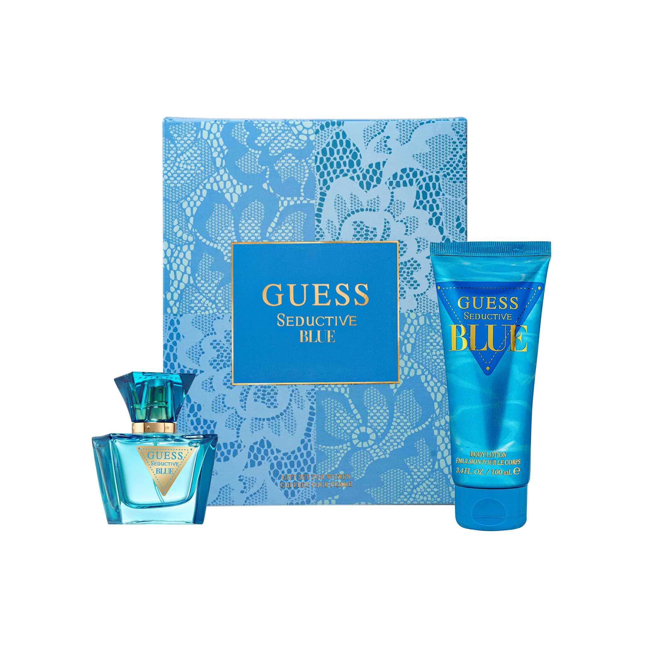 Guess Seductive Blue Gift Set (Eau de Toilette 30ml + Body Lotion 100ml)-image-17