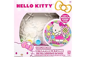 Sanrio Hello Kitty Paint Your Own Stepping Stone: Unleash Your Inner Artist...