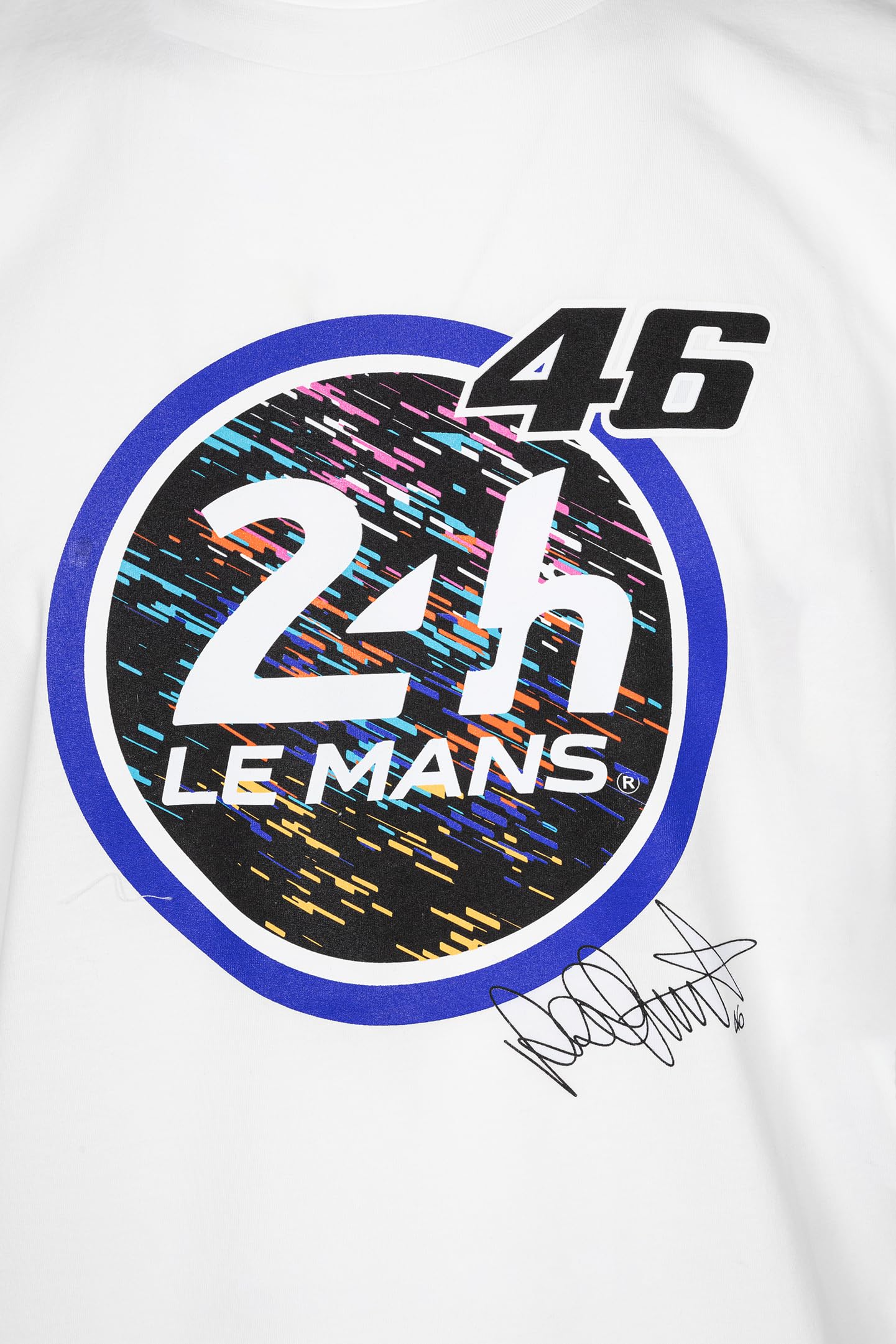 Valentino Rossi Herren 46 - Le Mans 24 Heures T-Shirt (1er Pack)