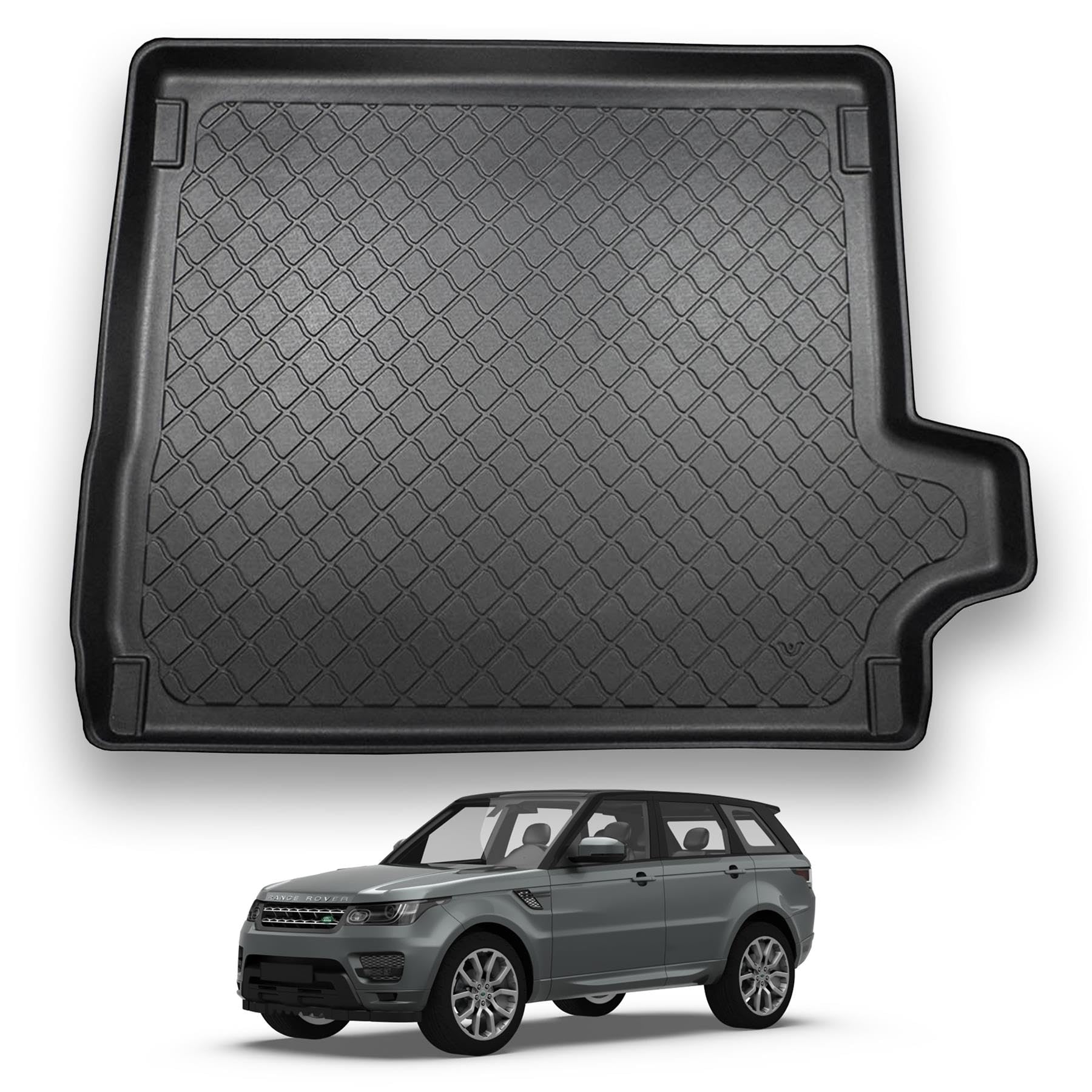 X-CAR Boot Liner for Land Rover Range Rover Evoque 2011-2018 All Weather Heavy Duty Cargo Trunk Mat Luggage Tray