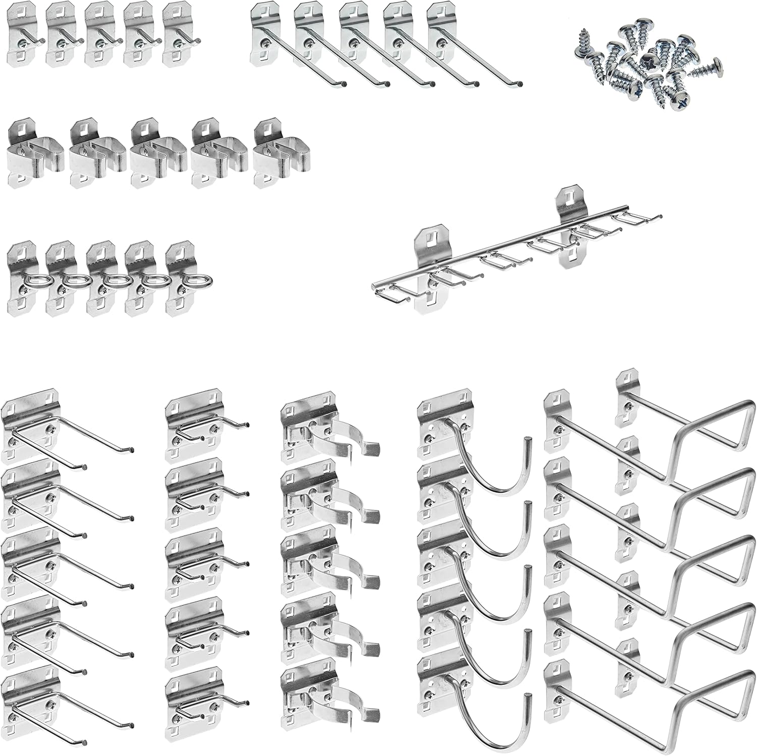 Black Friday - 50% OFF Triton Products LH1-KIT LocHook 46-Piece Zinc Plated Steel Hook Assortment for Locboard Exclusive Discount 60% Price Triton Products LH1-KIT LocHook 46-Piece Zinc Plated Steel Hook Assortment for Locboard