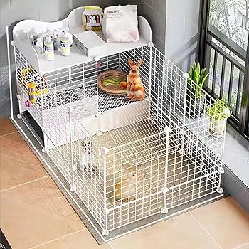 Amazon | うさぎ ケージ なペットケージ 飼育ケージ ウサギ巣