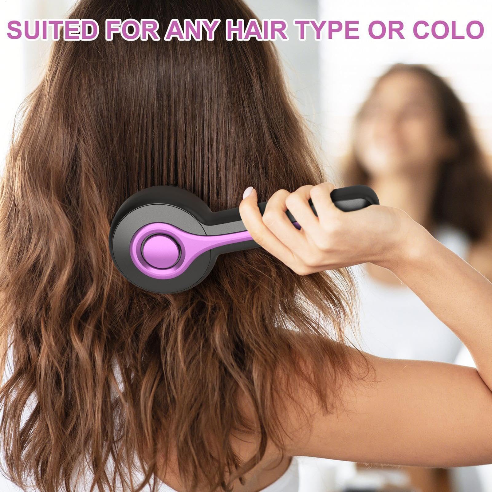 Massaggiatore Elettrico per Capelli Pettine Massaggio CuoioCapelluto