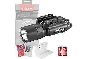 SureFire X300T-A Turbo Black Weapon Light - X300 LED Bundle