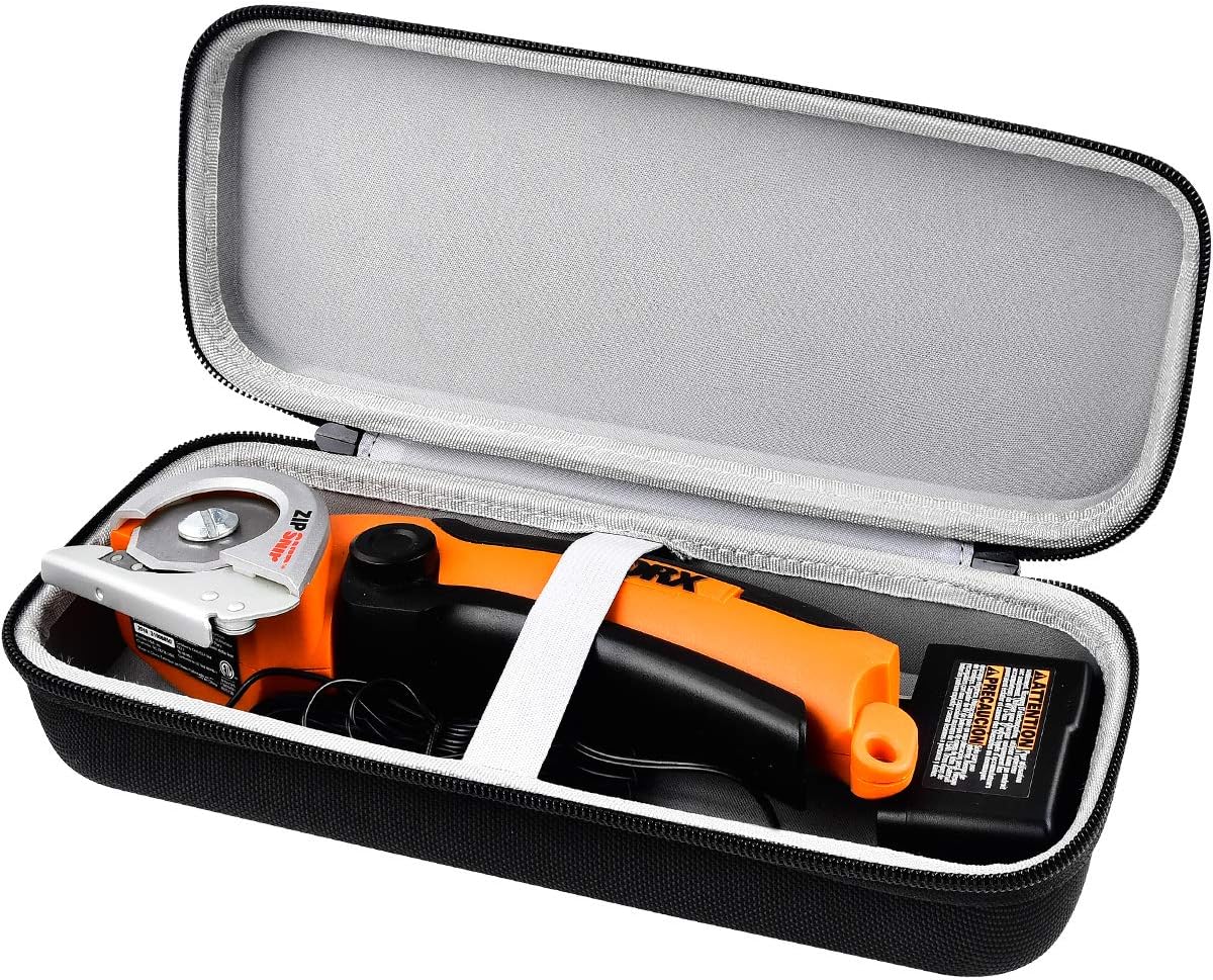 ALKOO Case Compatible with WORX WX082L/ WX081L, Organizer for ZipSnip Cordless Electric Scissors, Fabric Scissors, Rotary Cutter