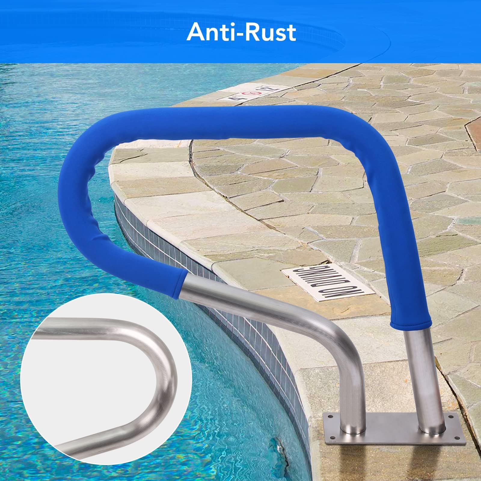 Underground Pool Railing Inground Pool Accessory 48