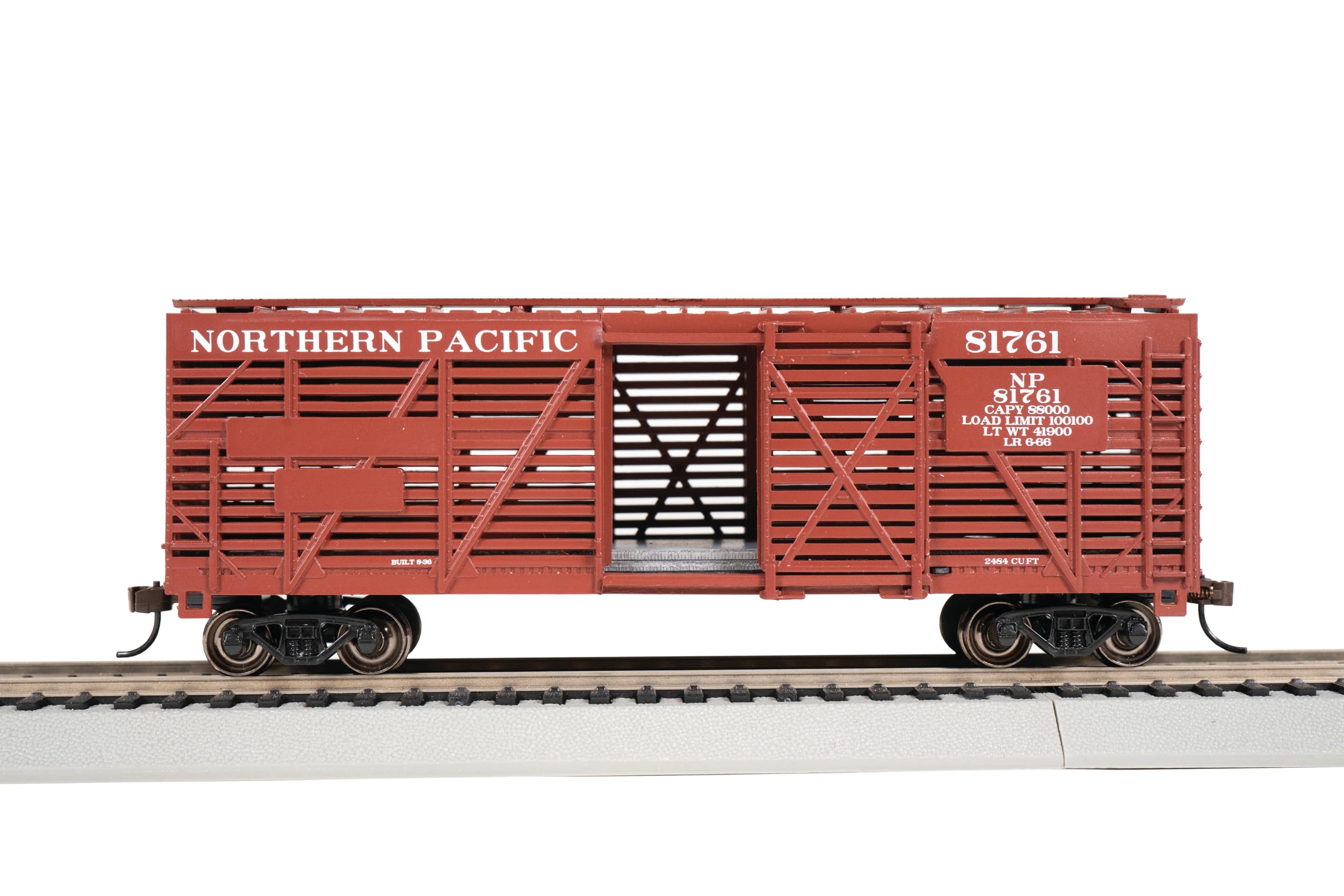 Bachmann Trains - 40' Stock Car - Northern Pacific #81761 - HO Scale