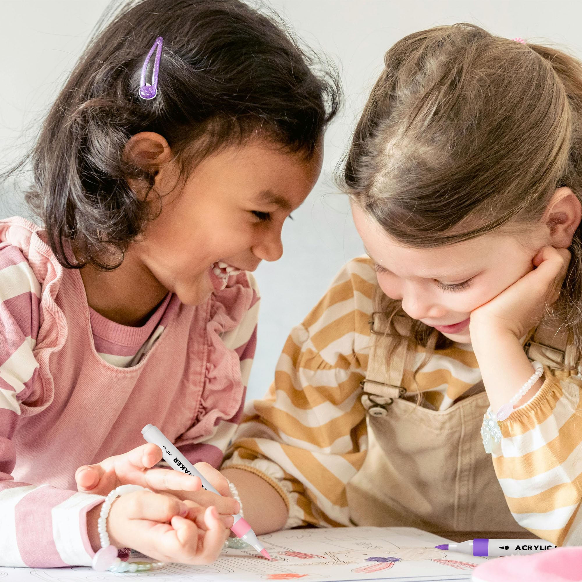 TBC The Best Crafts Colors Acrylic Paint Markers, Waterproof, Non-Toxic