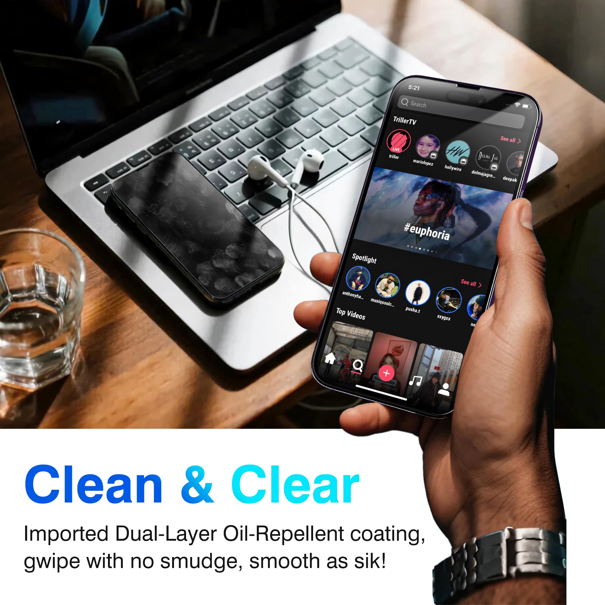 EZ-GLAZ Cell Phone Screen Protector