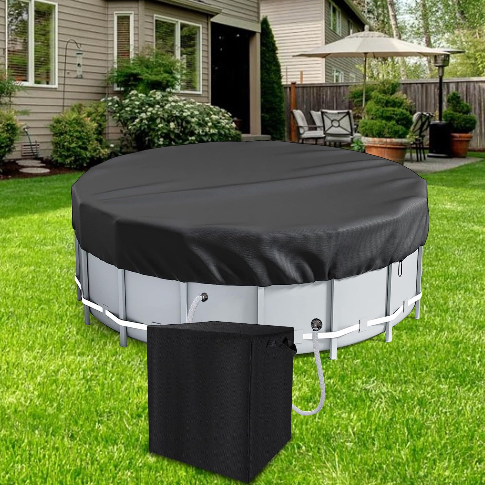 Filtro Arena Piscina Cubierta Para Bomba De Piscina - Impermeable Y Resistente (Tela Oxford 420D) Depuradora Arena Bestway