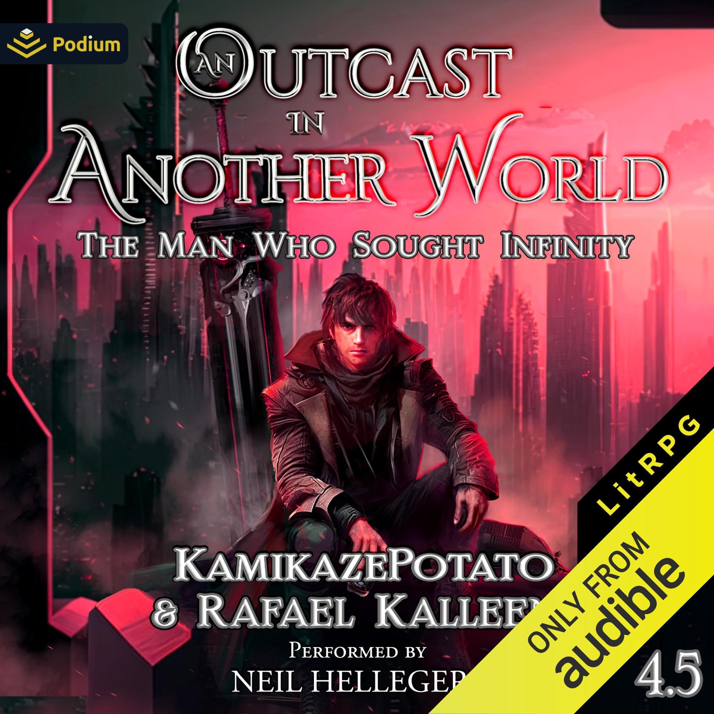 Cover art for The Man Who Sought Infinity