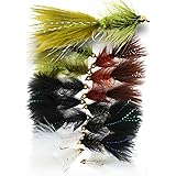 The Fly Crate Woolly Bugger Flies for Trout Fly Fishing Assortment - Streamer Fly Fishing Flies