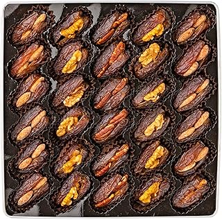 تمر مدجول مع مكسرات، 30 قطعة، من لينا فارمز