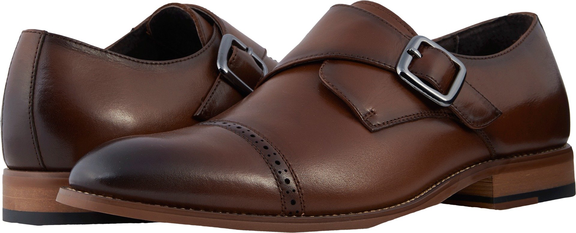 Stacy Adams Herren Desmond Halbschuh mit Mönchriemen Oxford