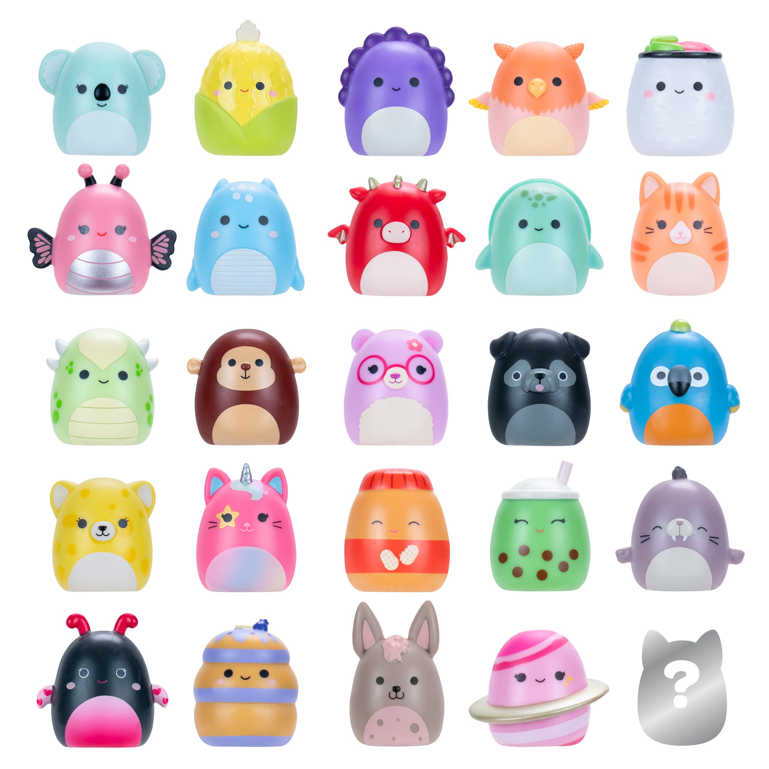Squish-a-longs Mini-Squish Pack de 25 (Ola 3, Estilo 1)
