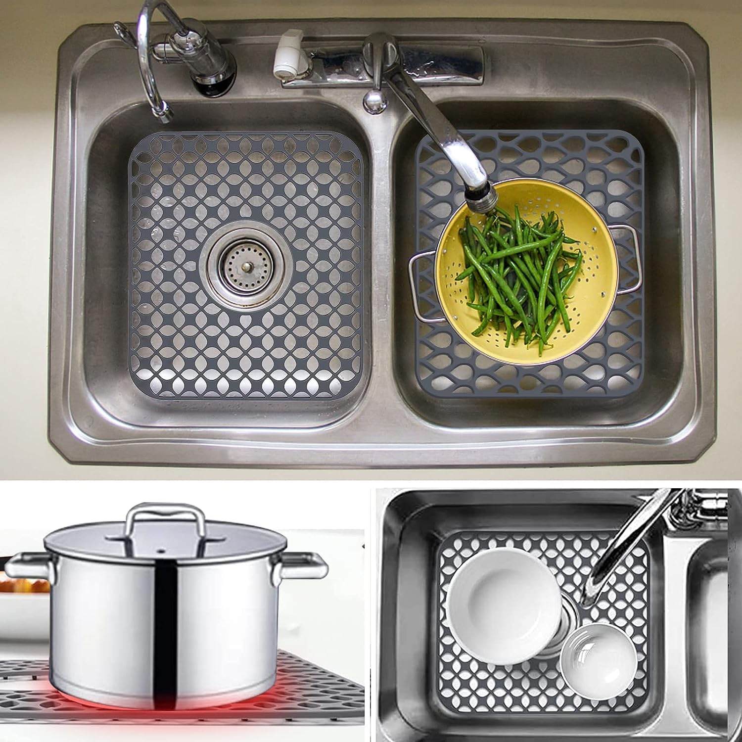 EODKSE 1Pcs Protezione antispruzzo per della Cucina, Tappetino per