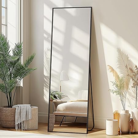Full Length Wall Mirror with Stand
