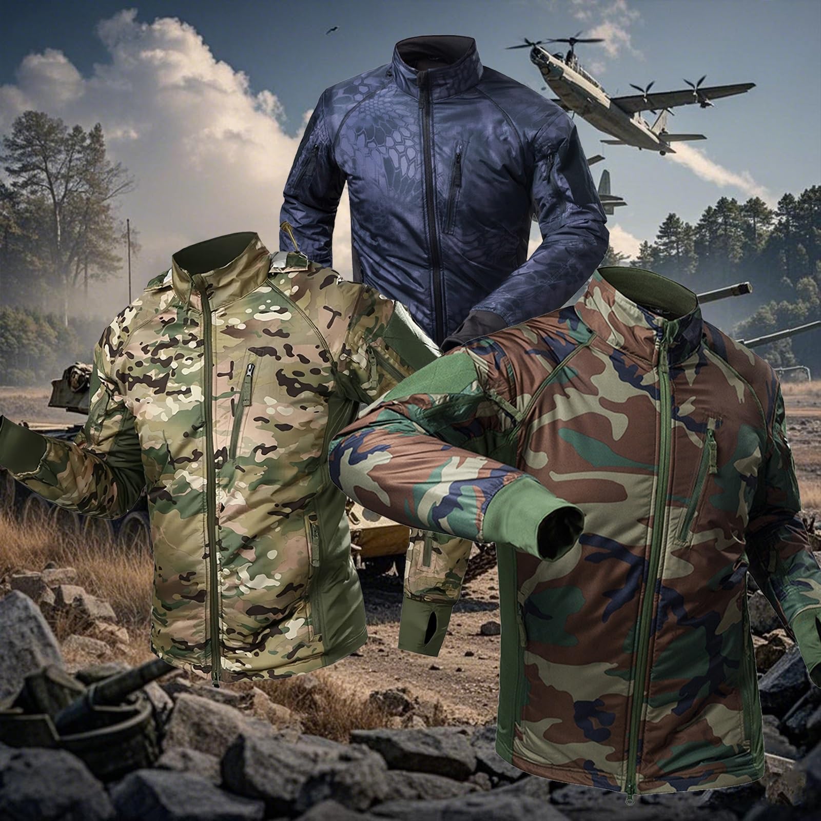 Męska kurtka softshellowa, wodoodporna wiatrówka, męska taktyczna koszula bojowa, garnitur, wiatroszczelny płaszcz wiosenny i jesienny, do polowania na airsoft paintball