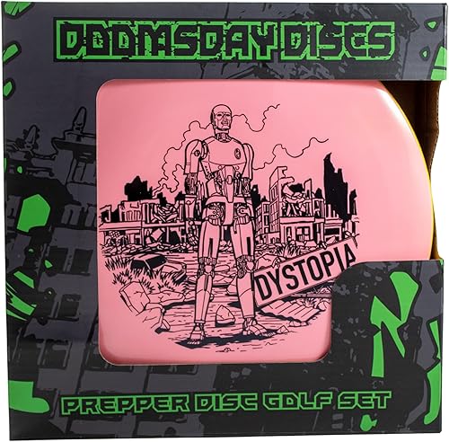 Miniatura 2 de Juego de golf Doomsday Prepper Disc  4 discos con mini juego de arranque con putter, rango medio y dos controladores