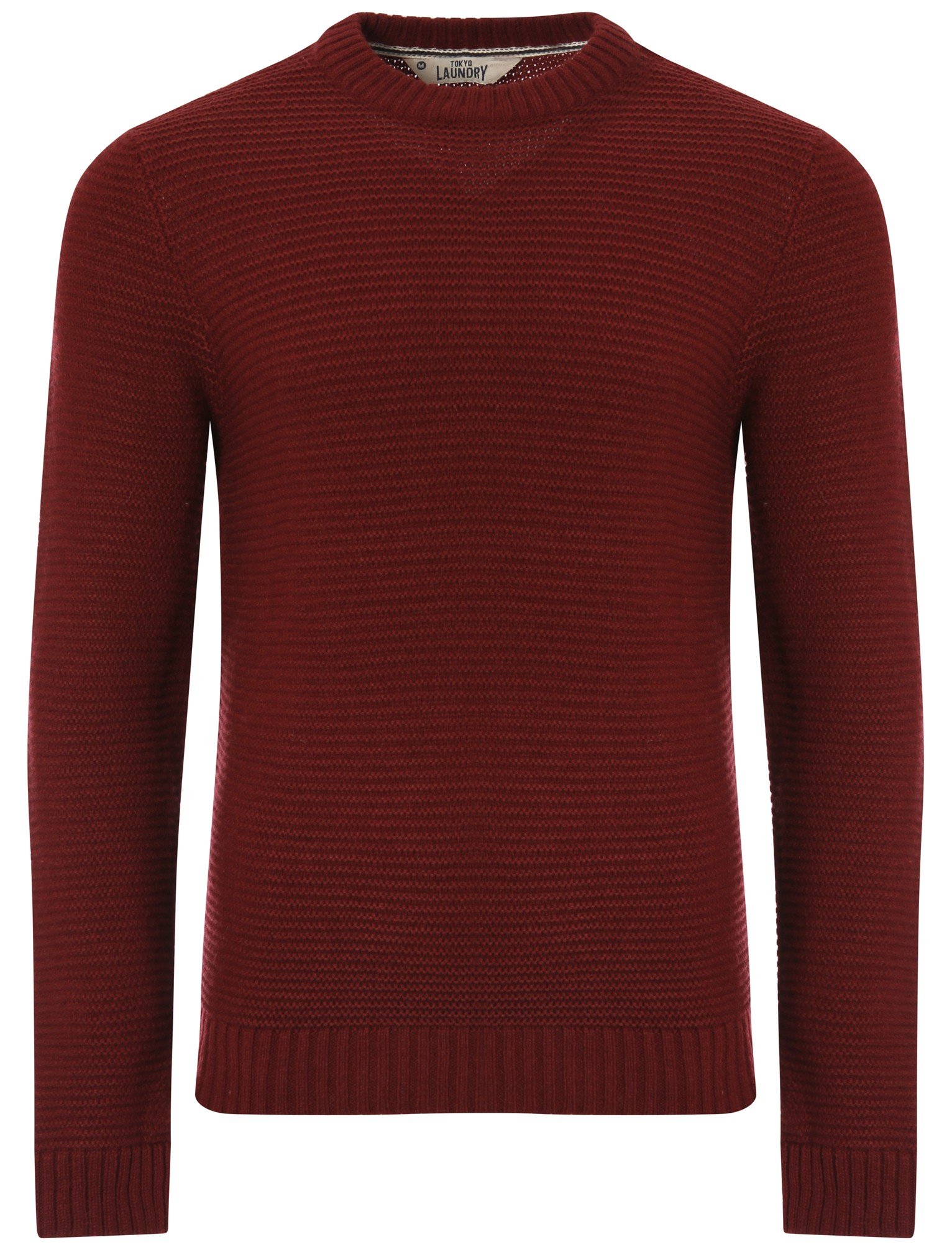 Tokyo Laundry Men's Oxblood Toyko Laundry Benedict Jumper In Red-Xl