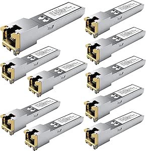 Amazon.com: 10PCS SFP to RJ45 Copper Module, 1000Base-T Gigabit ...
