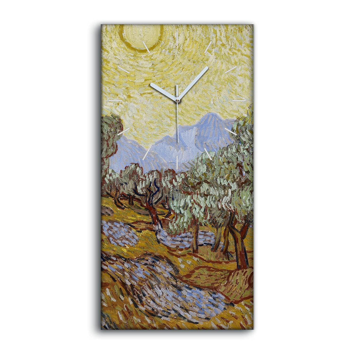 Horloge sur Toile Ne Pas Tic Tac pour un Sommeil Sans Bruit