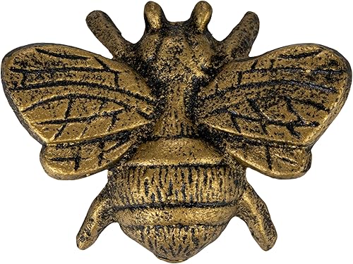 Miniatura 3 de Creative Co-Op Abrebotellas de abeja de metal fundido envejecido, dorado