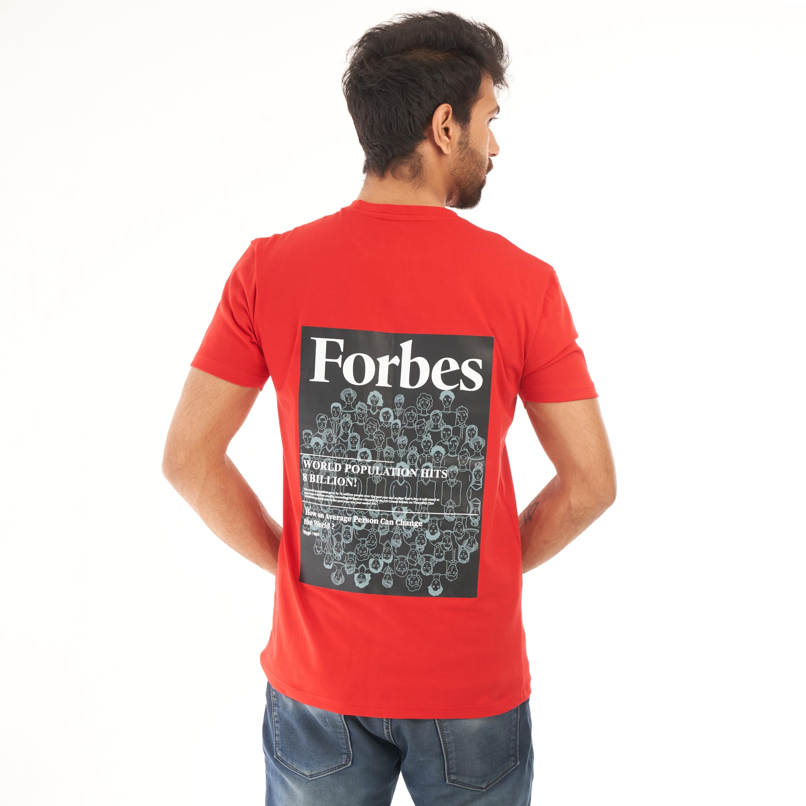 ALLES KLEIDER Cotton Men’s Regular Fit Forbes T-Shirt