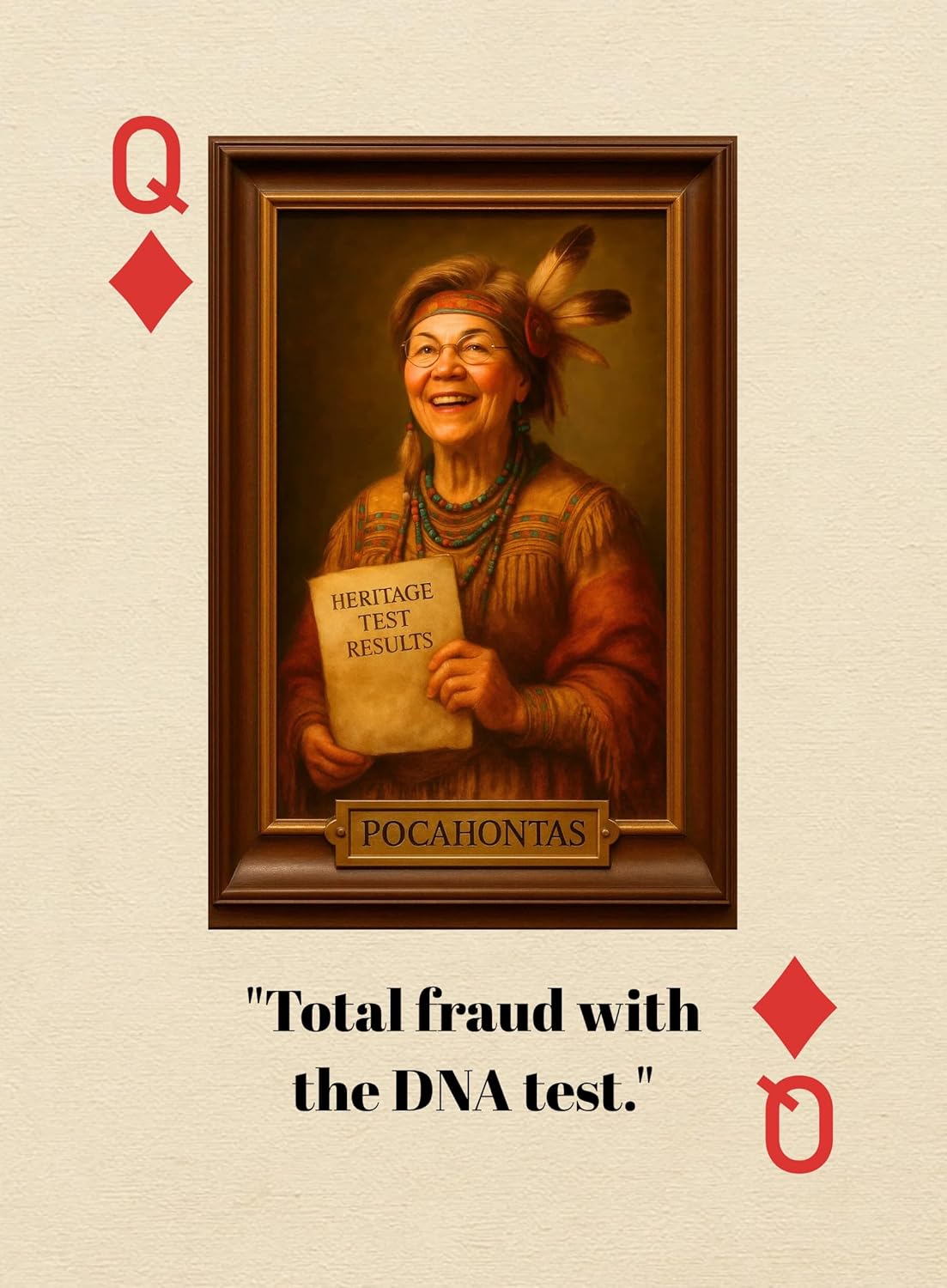 Trump Insults Playing Cards – 52 Iconic Insults & Nicknames, Fully Illustrated Poker Size Deck
