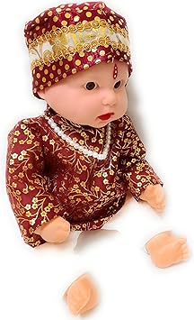 Rishi Quality Presents Cute Groom/Dulha Toy for Kids Plastic Cute Little Doll for Kids.