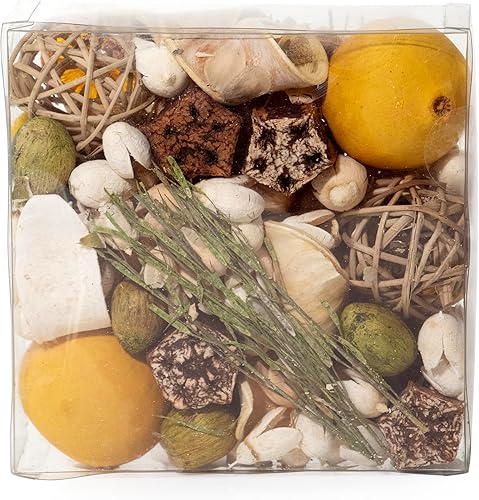 Miniatura 3 de ANDALUCA Maison Box Fragancia Popurri - Jarrón decorativo y relleno de cuencos, decoración del hogar (Citrus Verbena)