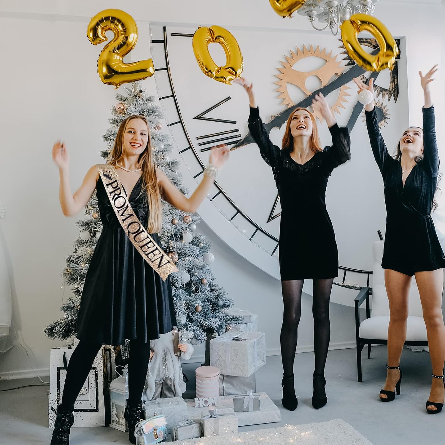 Prom King Sash Prom Queen Sash Set Graduation Sashes Grad Satin Sash Set for Graduation Party Favor, School Party, Dance Party Accessories - Image 5