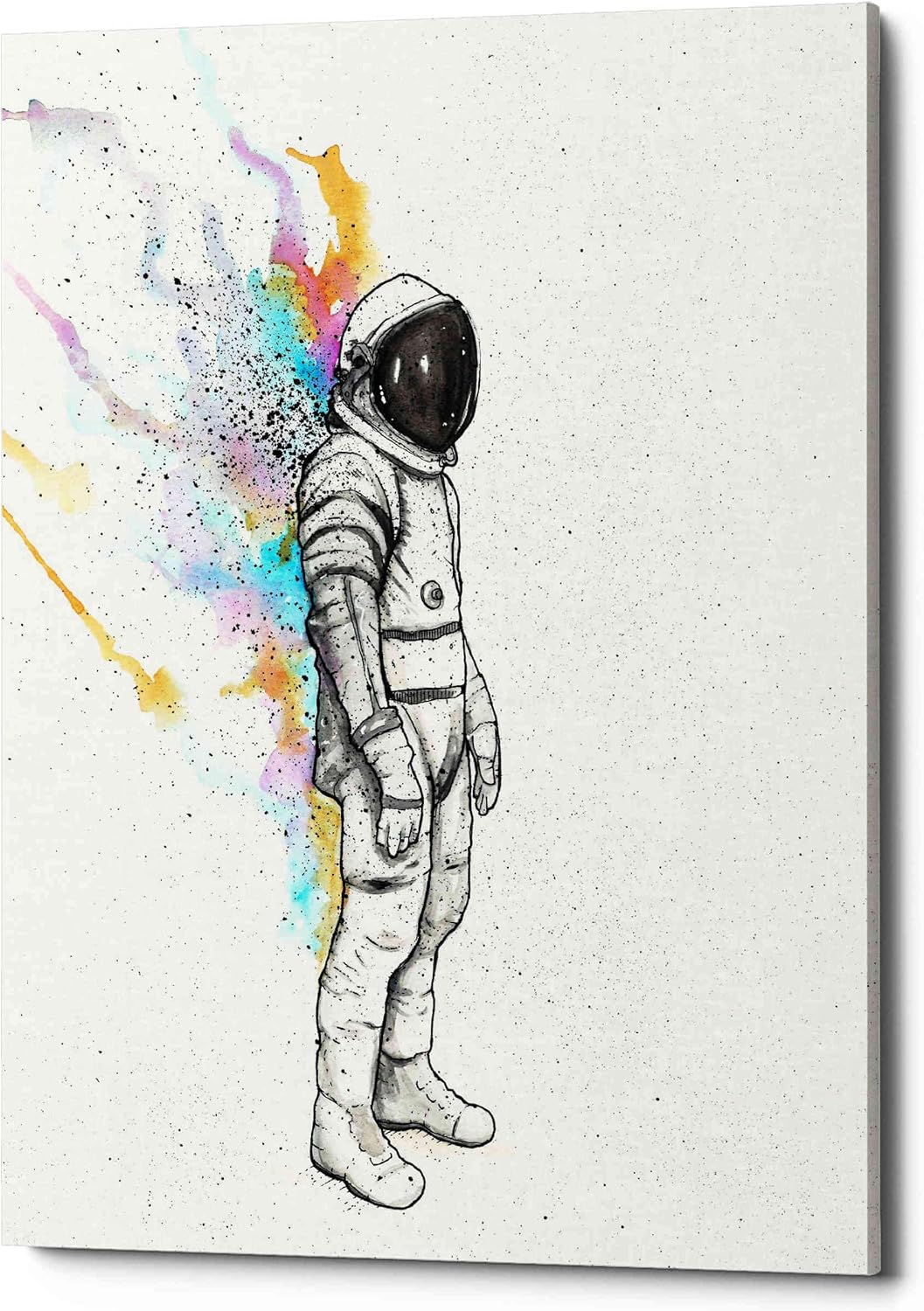 Epic Graffiti 'Astronaut Heat' by Craig Snodgrass, Canvas Wall Art, 12"x18"