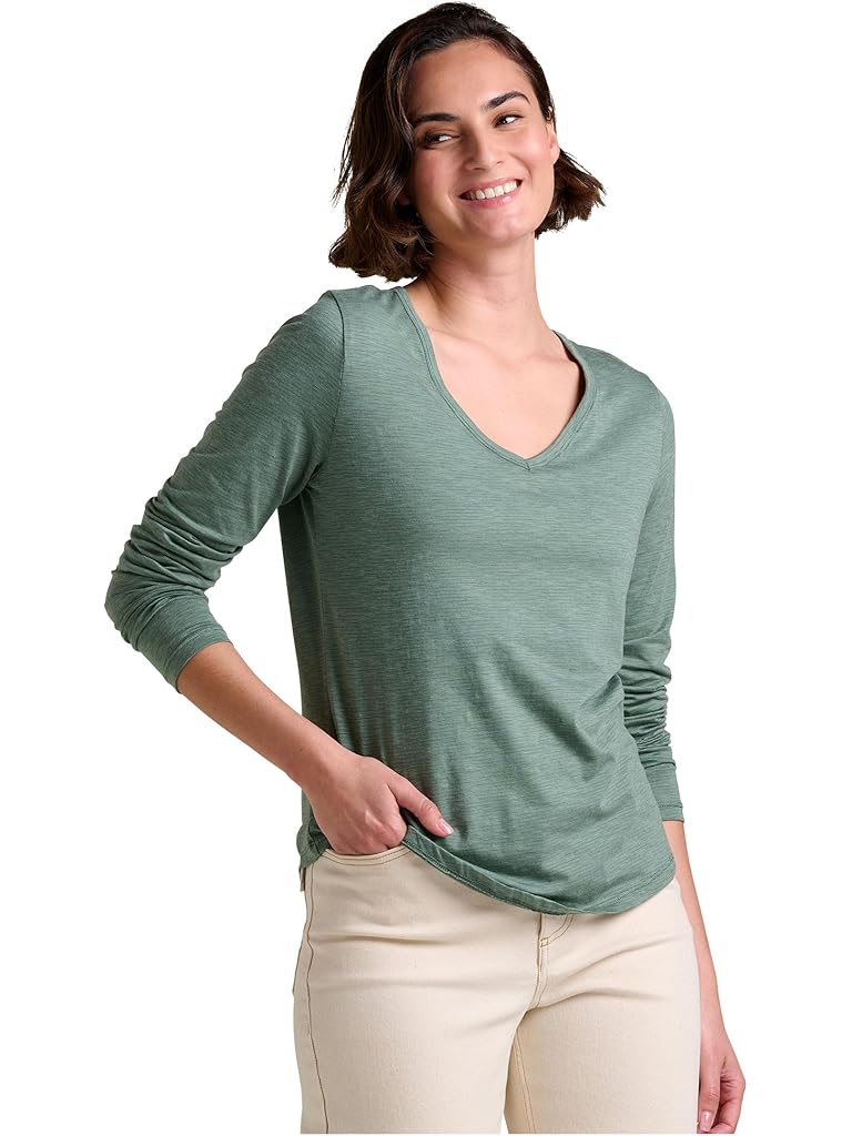 Green Toad&Co Marley Ii Long Sleeve Tee