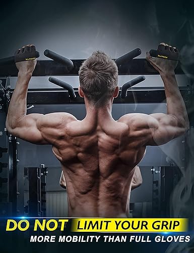 Miniatura 3 de KUTOOK Guantes de levantamiento de pesas para mujeres, guantes de entrenamiento de gimnasio con protección de palma y agarre adicional, guantes de