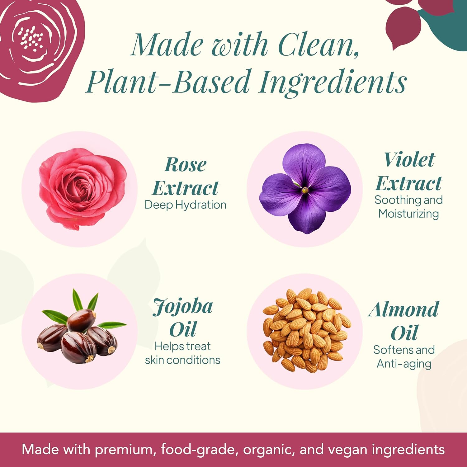 Saavy Naturals Bath Bombs – Relaxing Foaming Fizz Bubbles, Organic Bath Bombs for Women and Kids with Jojoba Oil - Gentle for Sensitive Skin - Made in USA - Bulgarian Rose (2 Pack) - 24 oz