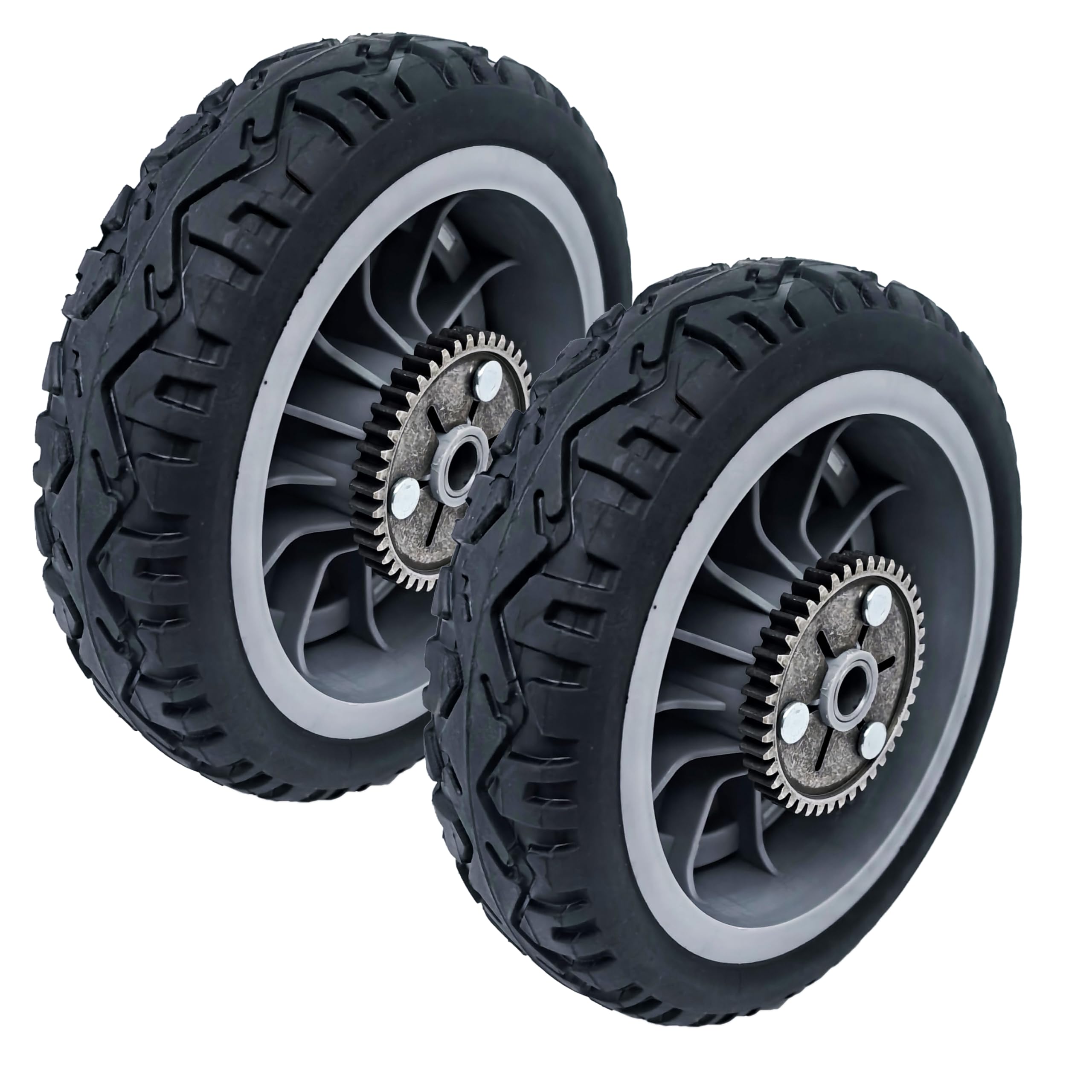 2 Ruedas motrices para cortacéspedes Toro 107-3709 20381 20384 20383 21381