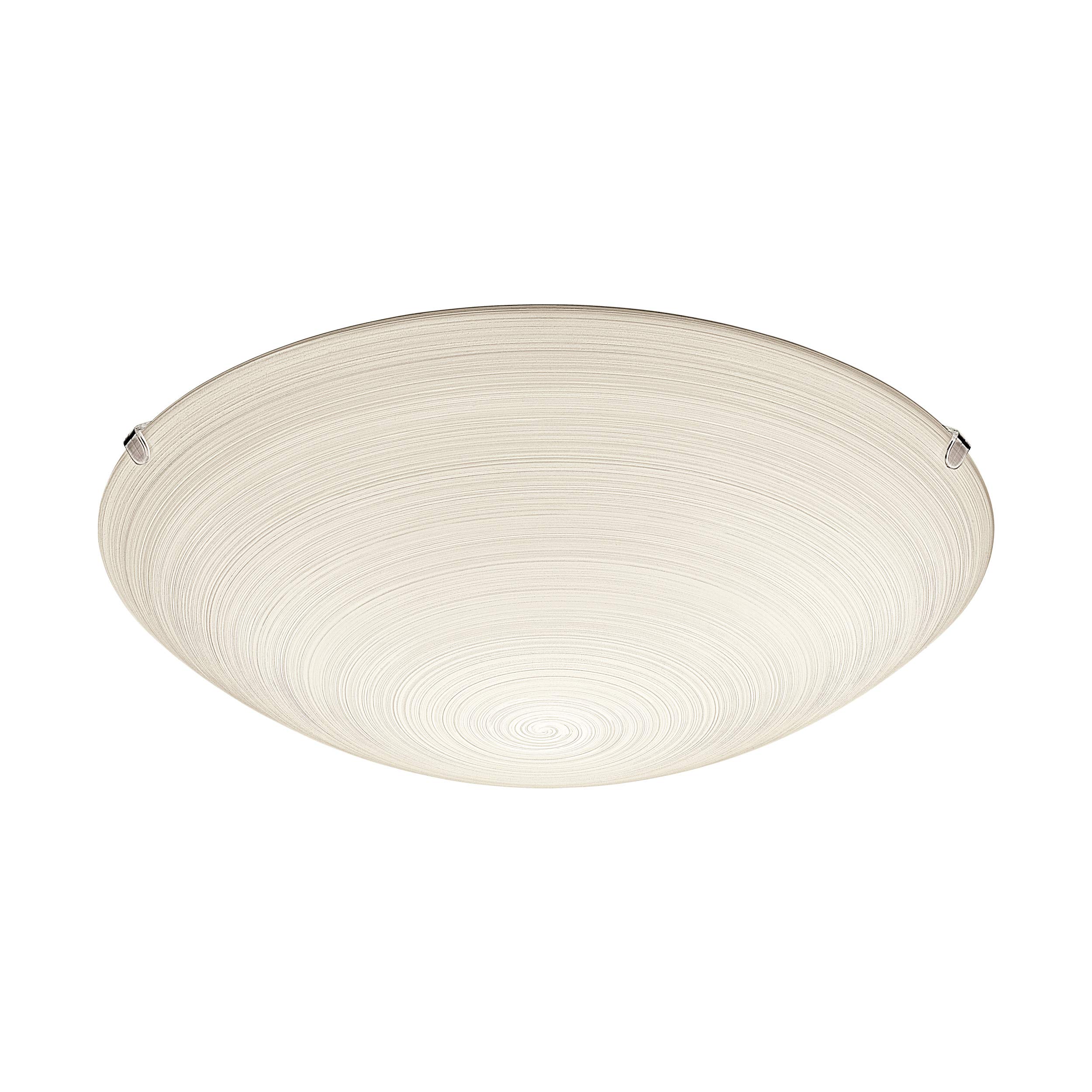 Plafonnier Eglo 90043 - Métal Blanc, Culot E27, Style Campagne