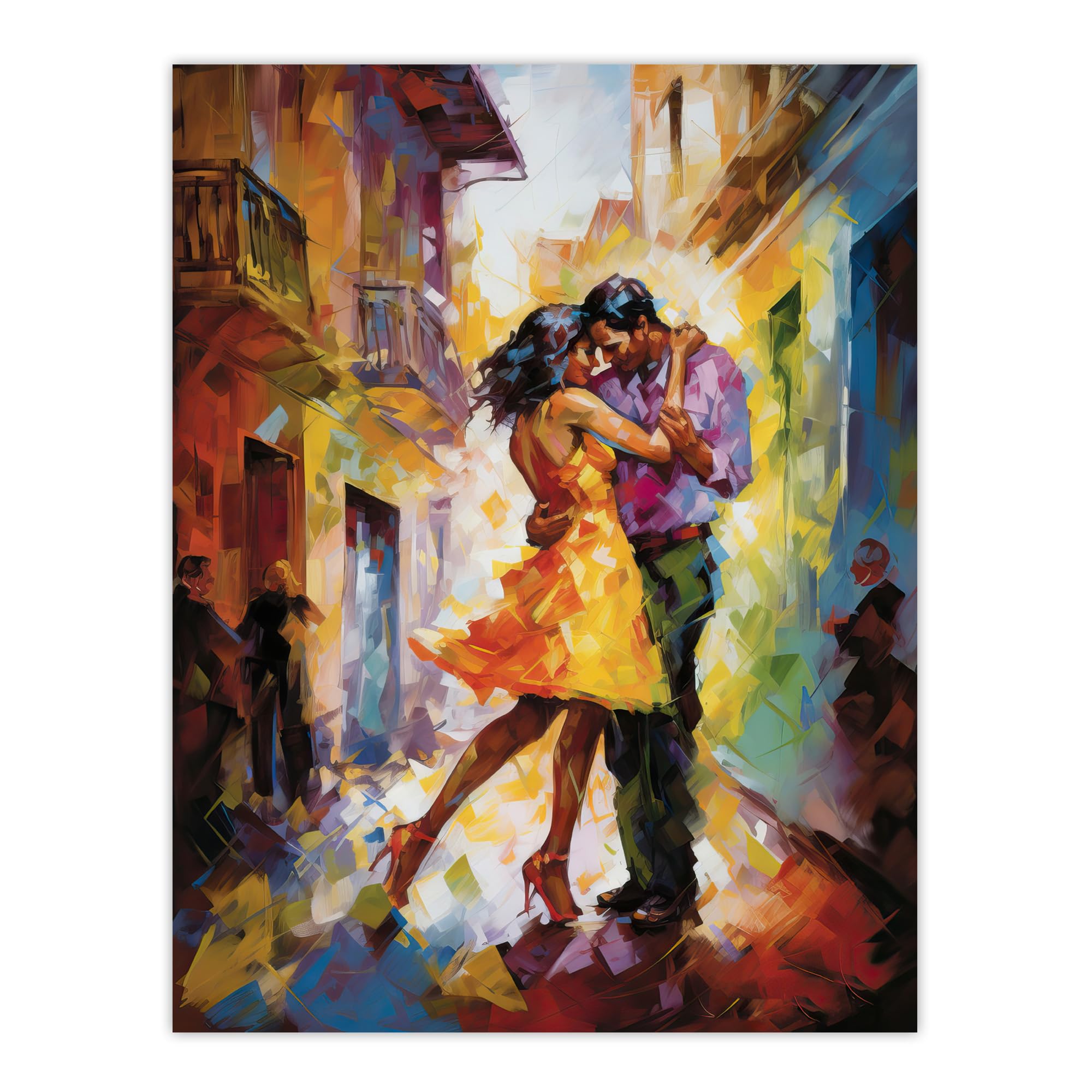 Amazon.com: Artery8 Salsa Latin Street Dance Colourful Dancing