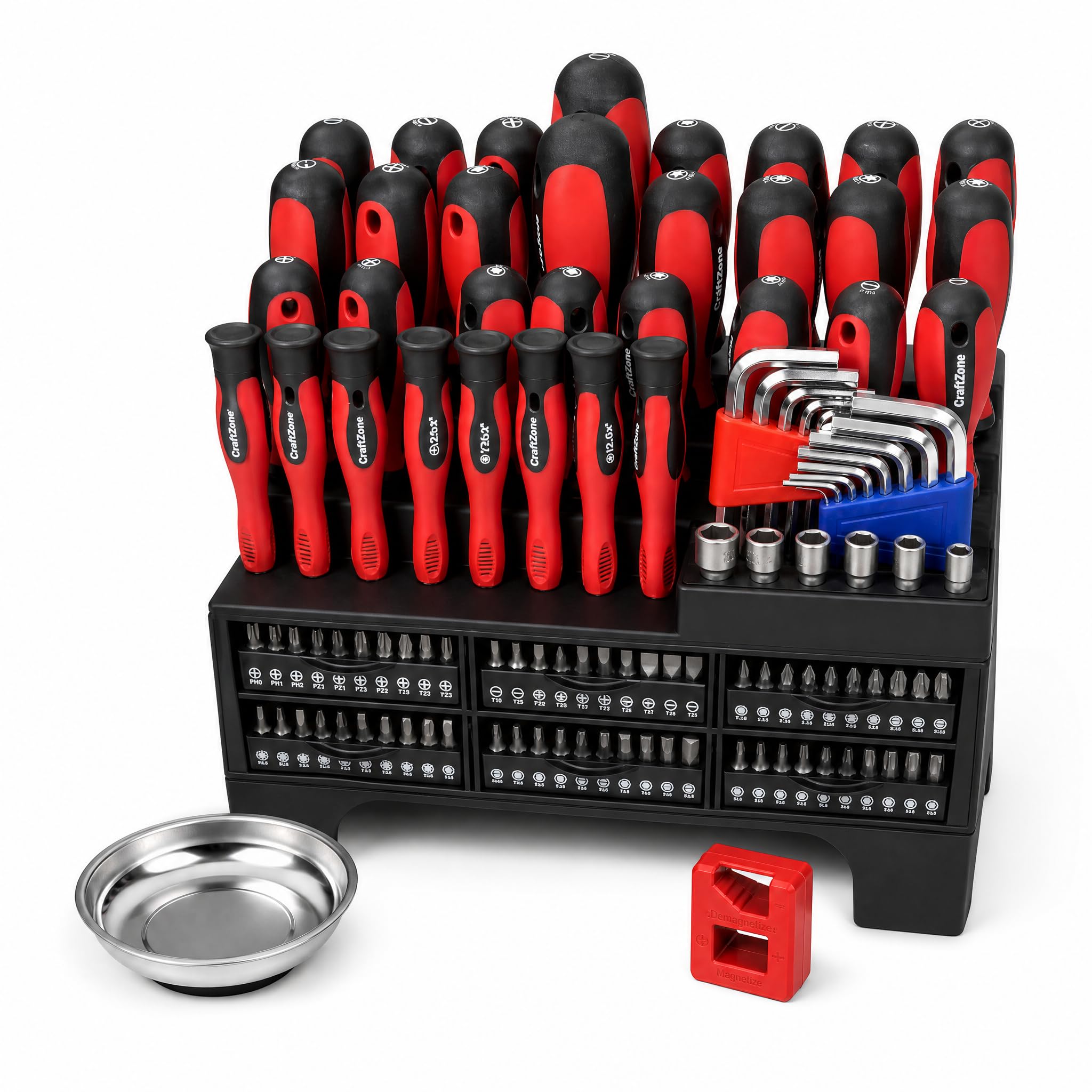 Magnetic Ratcheting Screwdriver Set - 116 Piece Tool Kit -6