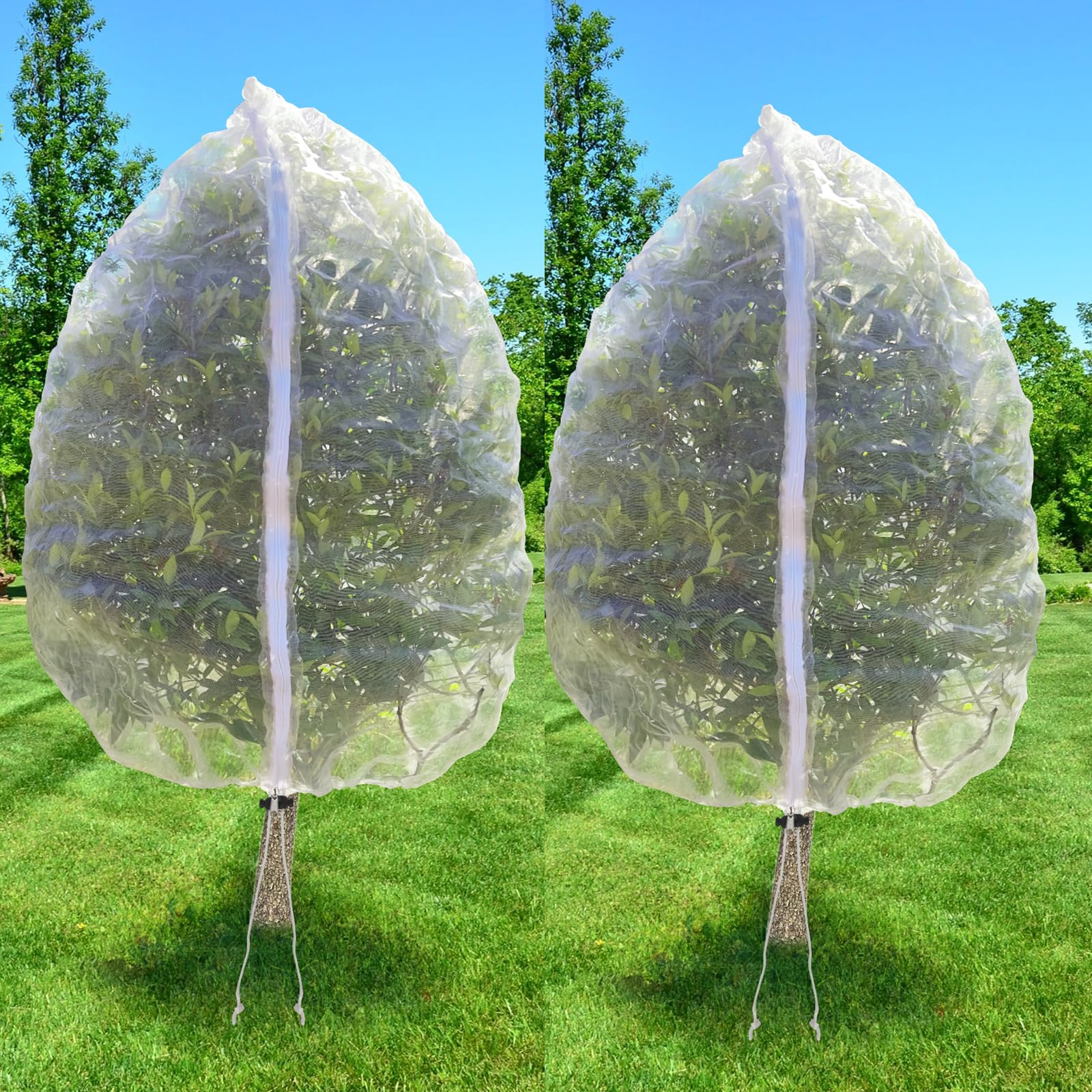 RMBHM 2Pack Fruit Tree Netting Bags
